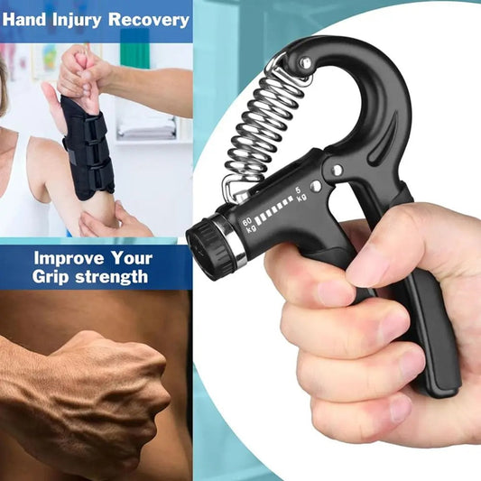 Hand Grip Strength Trainer Wrist Strengthened Forearm Gripper Hand Workout Squeezer Hand Grip Exerciser Hand Strengthening Device