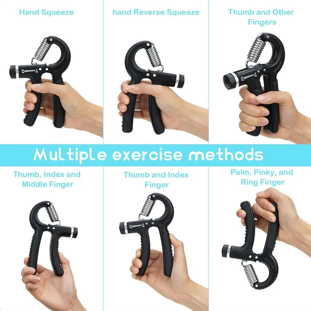 Hand Grip Strength Trainer Wrist Strengthened Forearm Gripper Hand Workout Squeezer Hand Grip Exerciser Hand Strengthening Device