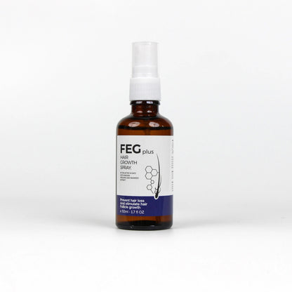 FEG Plus Spary Hair care spray that focuses on hair health and brings shiny, healthy hair
